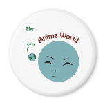 The Anime world Refrigerator Magnets