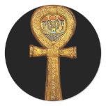 The Ankh.. Ancient Egyptian Symbol of Life Round Stickers