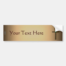 The Ankh (gold) Bumper Stickers