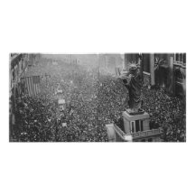 The Announcing of the Armistice 11.11.1918 Photo Greeting Card