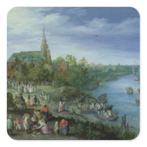 The Annual Parish Fair in Schelle, 1614 Stickers