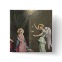 The Annunciation, 1859 Button