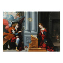 The Annunciation by Benvenuto Tisi Personalized Invitation