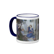 The Annunciation by John William Waterhouse Coffee Mug