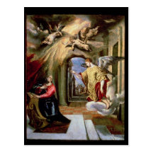The Annunciation, c.1570-73 Postcards
