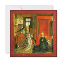 "The  Annunciation" Christmas Card Personalised Announcement