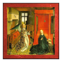 "The  Annunciation" Christmas Card Personalised Announcement