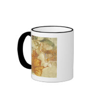 The Annunciation, detail of the Archangel Mug