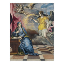 The Annunciation - El Greco Post Card