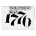 The Answer to 1984 is 1776 cards