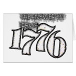 The Answer to 1984 is 1776 cards