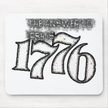 The Answer to 1984 is 1776 Mouse Mat
