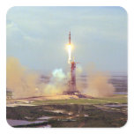 The Apollo Soyuz Test Project Saturn IB Launch Sticker