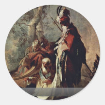 The Apostle Philip Baptised A Eunuch Stickers