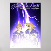 The Apostles John & James Christian Poster