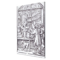 The Apothecary, published by Hartman Schopper Canvas Print