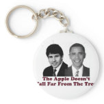 The Apple Doesn't Fall Far From the Tree Key Chain