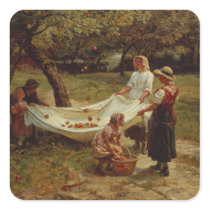 The Apple Gatherers, 1880 Stickers