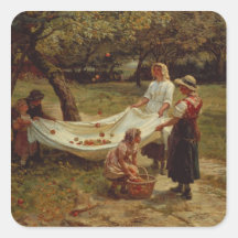 The Apple Gatherers, 1880 Stickers