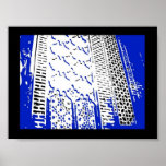The Arabic Blue Wall Halima Ahkdar 2005 posters