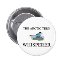 The Arctic Tern Whisperer Buttons