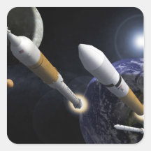 The Ares I Crew Launch Vehicle Sticker