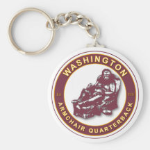 THE ARMCHAIR QB - Washington Keychains