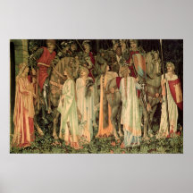 The Arming and Departure of the Knights Poster
