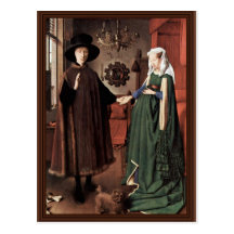 The Arnolfini Portrait The Arnolfini Wedding  By J Postcards