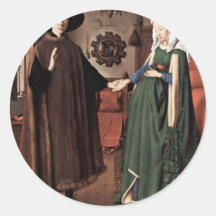 The Arnolfini Portrait The Arnolfini Wedding  By J Sticker