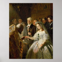The Arranged Marriage, 1862 Poster