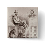 The Arrest of Mr. C.S. Parnell, MP buttons