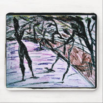 THE ARRIVAL DRAWING mousepads