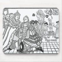 The Arrival of His Majesty Charles (1600-49) Princ Mousepad