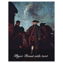 The Arrival Of Signore" By Longhi Pietro Flyers