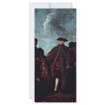 The Arrival Of Signore" By Longhi Pietro rack cards