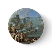 The Arrival Of The French Ambassador In Istanbul Pinback Buttons