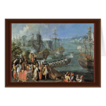 The Arrival Of The French Ambassador In Istanbul Card