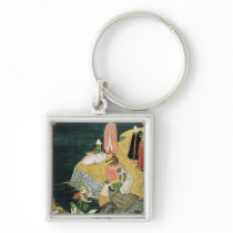 The Arrival of the Portuguese in Japan Keychains