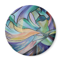 The Art of Belly Dance Fridge Magnets