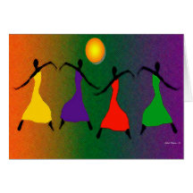 The Art of Dance Greeting Card