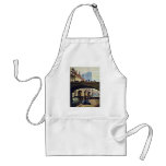 The Artist In Front Of Notre Dame By Daumier Honou aprons