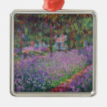 The Artist's Garden at Giverny, 1900 Christmas Tree Ornament