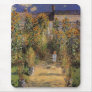 The Artist's Garden at Vetheuil by Claude Monet Mouse Pads