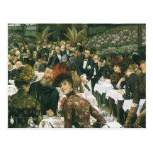 The Artist's Ladies by James Tissot Postcard