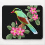 The Asian Green Magpie Mousepad