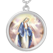 The Assumption of Mary Necklace