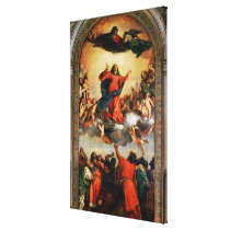 The Assumption of the Virgin, 1516-18 Canvas Print