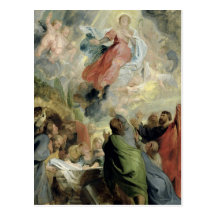 The Assumption of the Virgin Mary Postcard