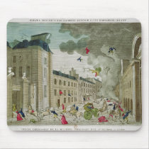 The Attempted Assassination of Napoleon Bonaparte Mouse Pad